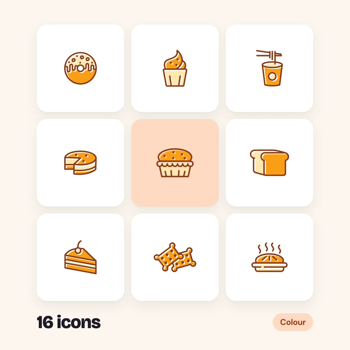 Bakery Colour Glyphs