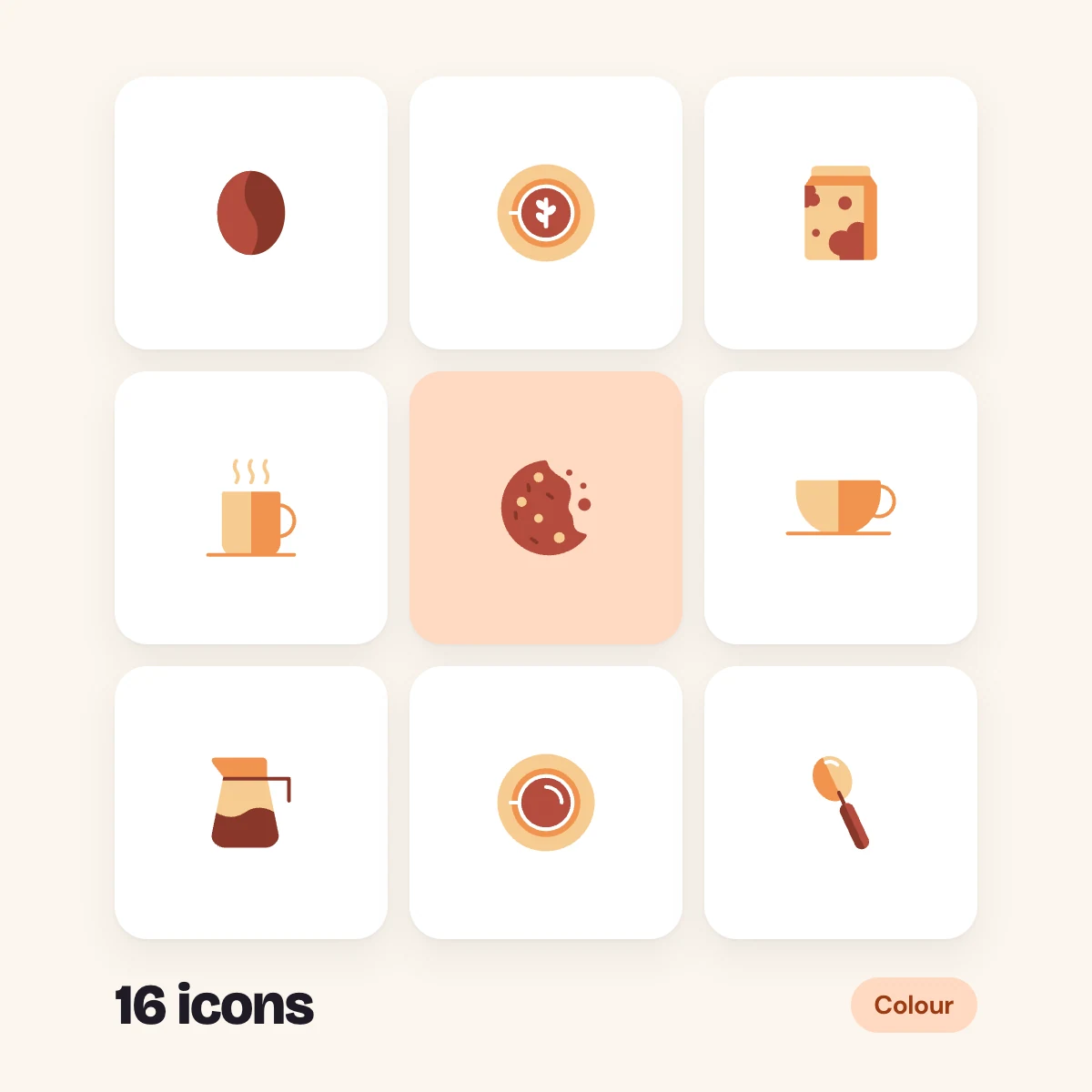 Coffee Colour Glyphs Vol. 1