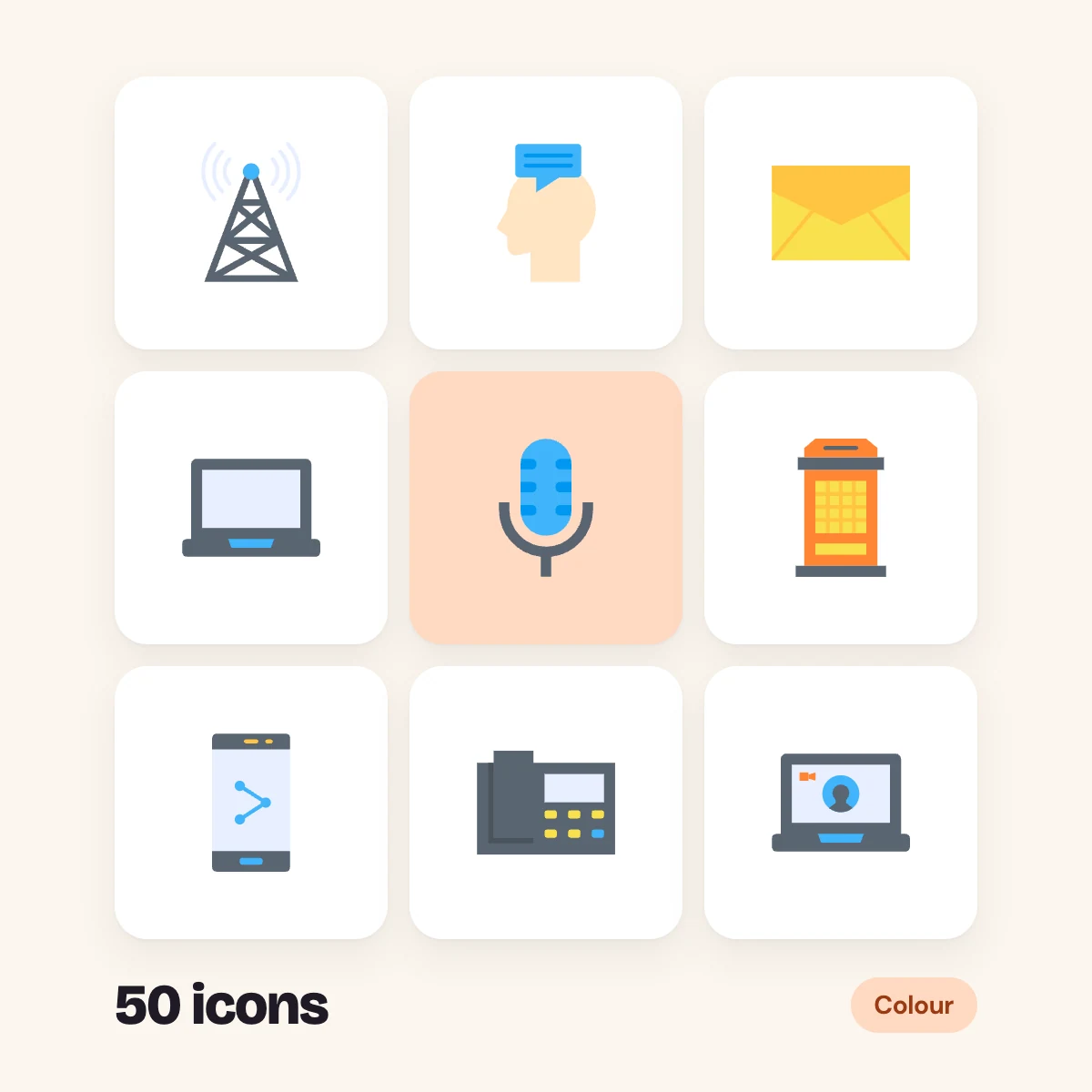 Communication Colour Glyphs