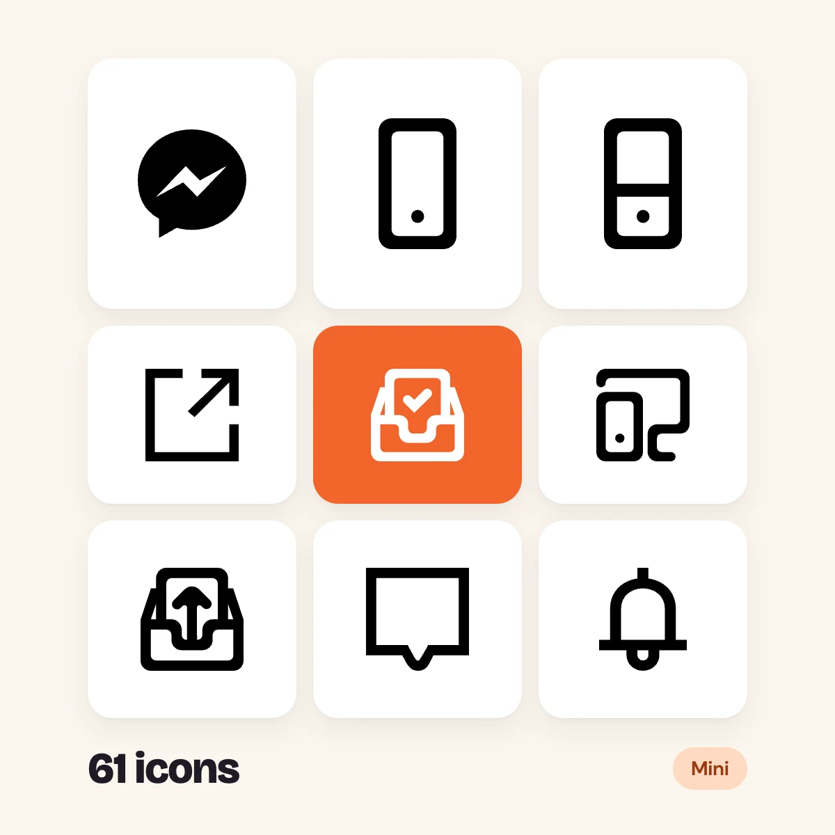Communication Mini Glyphs
