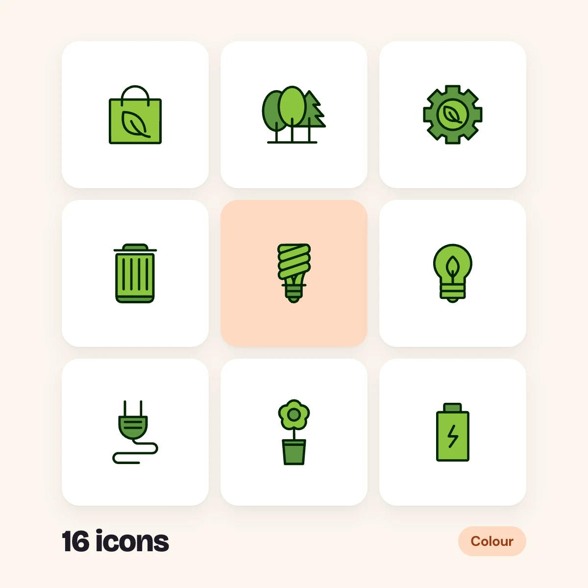 Ecology Colour Glyphs Vol. 2