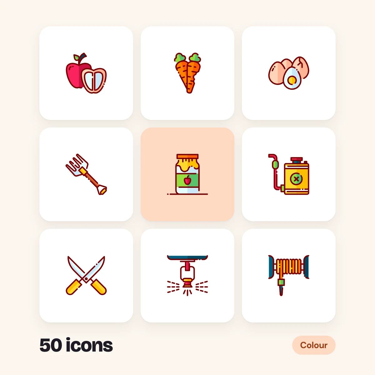 Farming Colour Glyphs