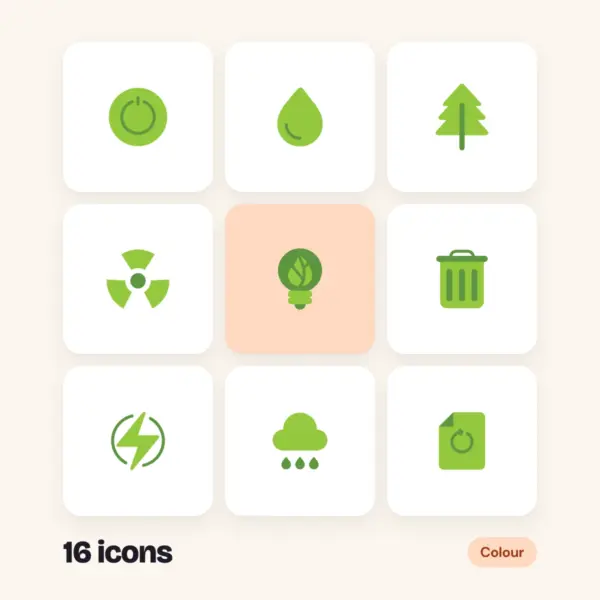 Green Energy Colour Glyphs Vol. 1