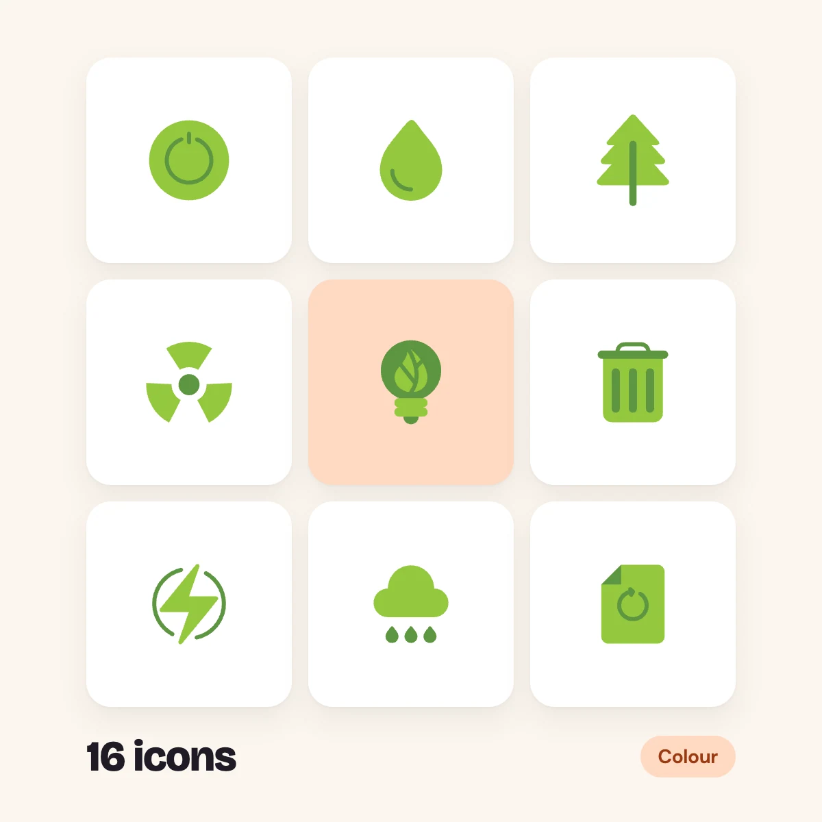 Green Energy Colour Glyphs Vol. 1