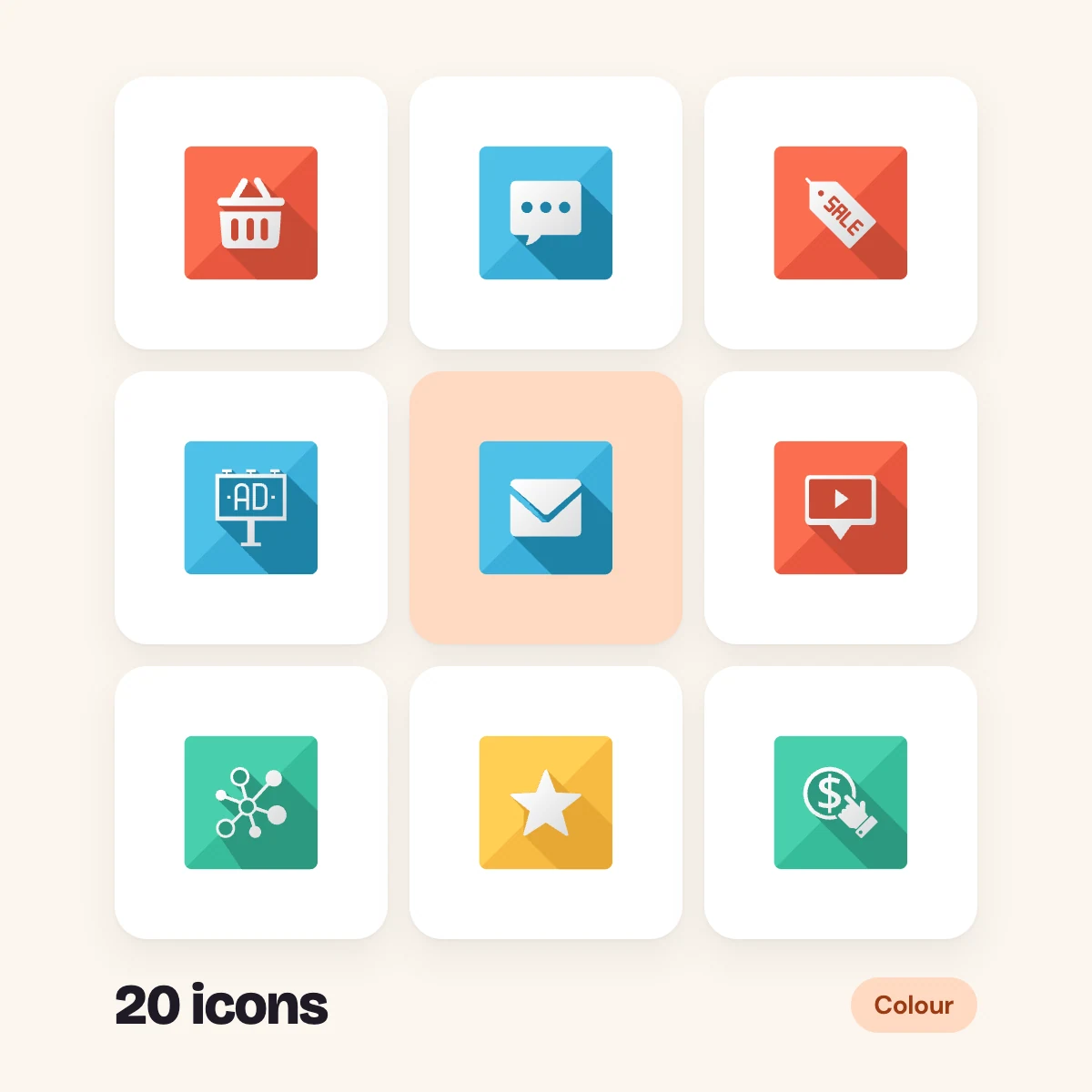 Marketing Colour Glyphs