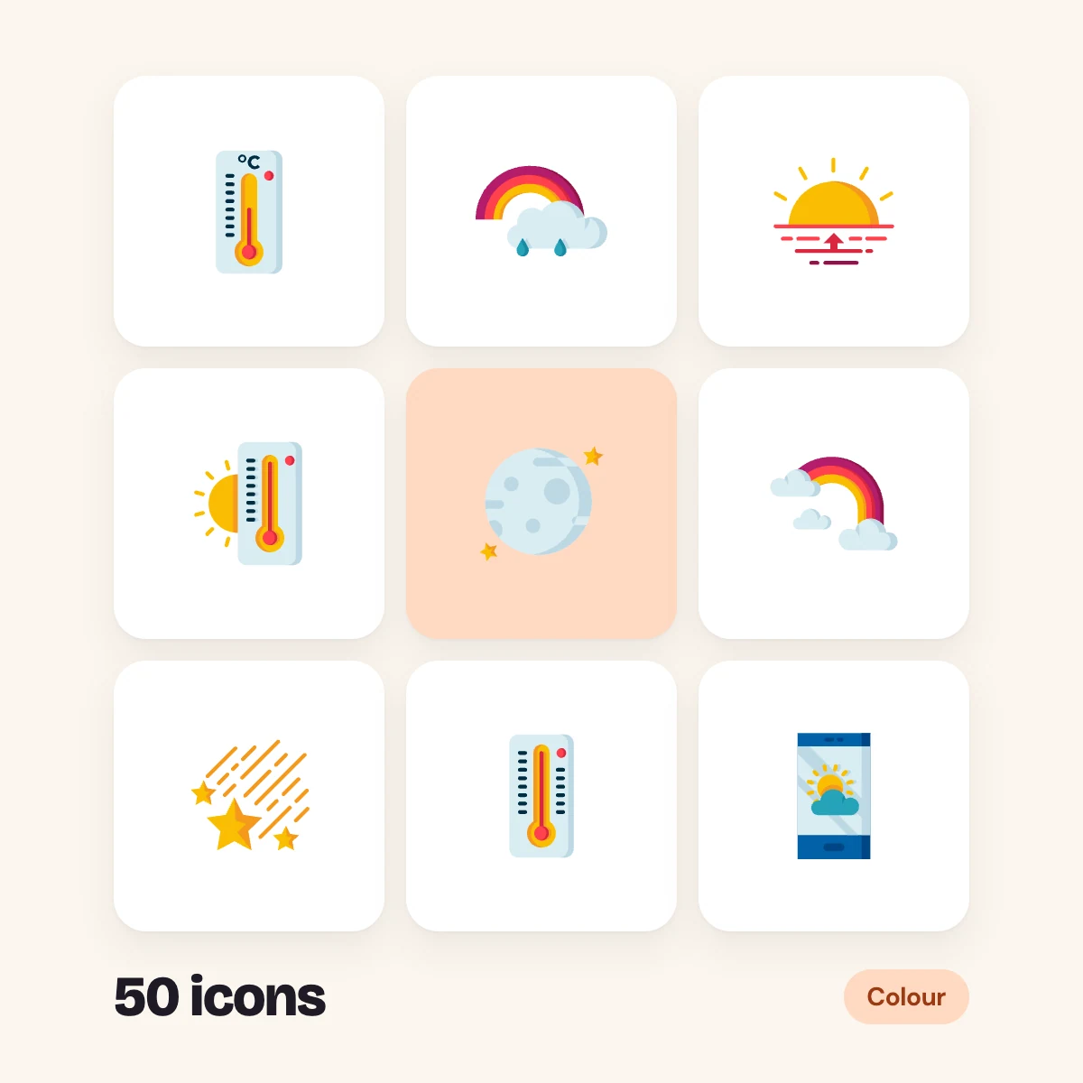 Weather Colour Glyphs